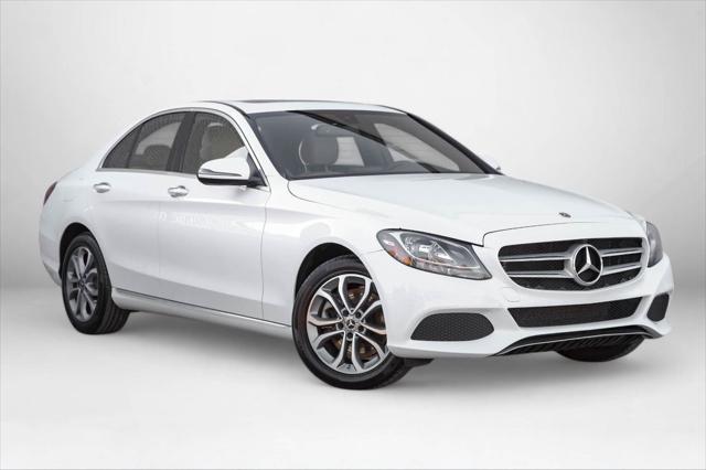 used 2018 Mercedes-Benz C-Class car, priced at $20,998