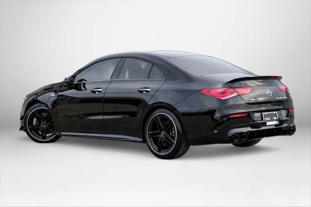 used 2021 Mercedes-Benz AMG CLA 45 car, priced at $40,988