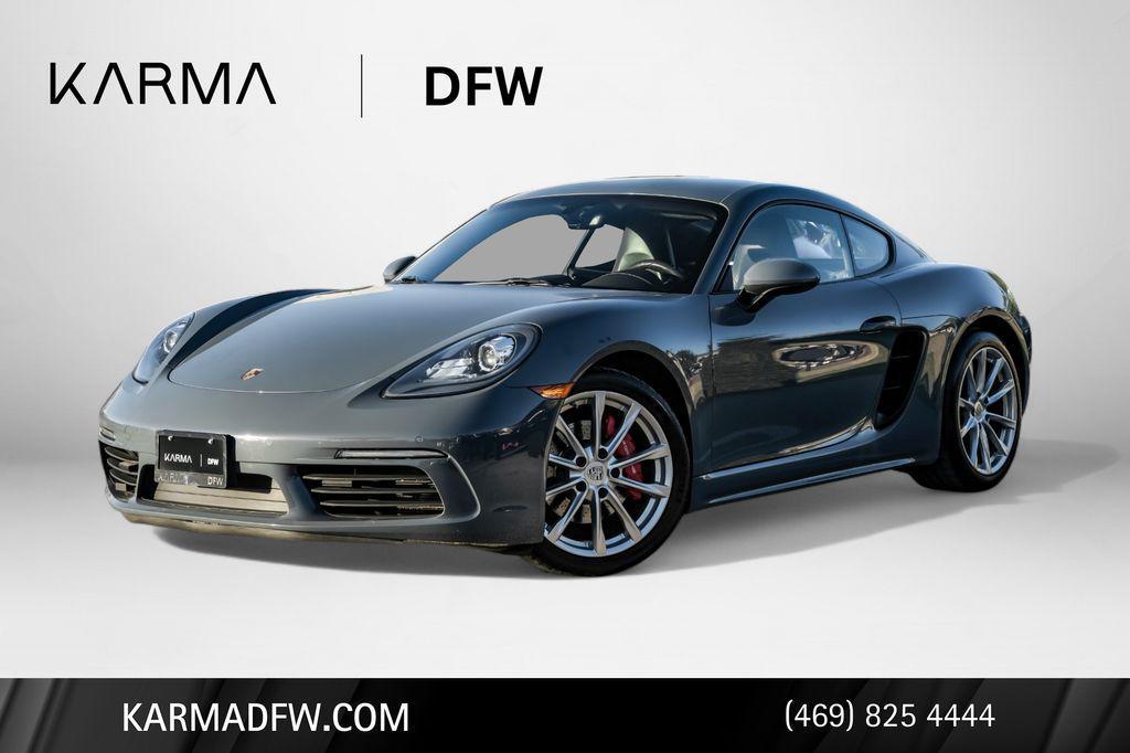 used 2018 Porsche 718 Cayman car, priced at $56,998