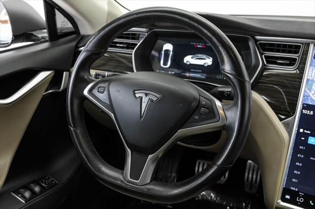 used 2015 Tesla Model S car, priced at $20,215