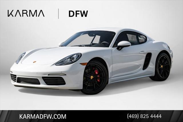 used 2017 Porsche 718 Cayman car, priced at $64,888