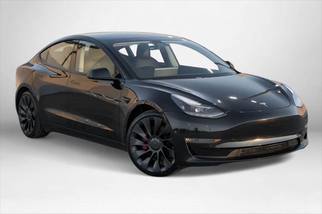 used 2021 Tesla Model 3 car, priced at $26,407