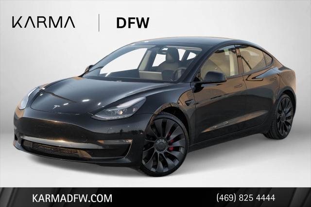 used 2021 Tesla Model 3 car, priced at $26,407