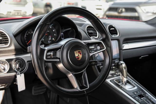 used 2020 Porsche 718 Boxster car, priced at $63,987