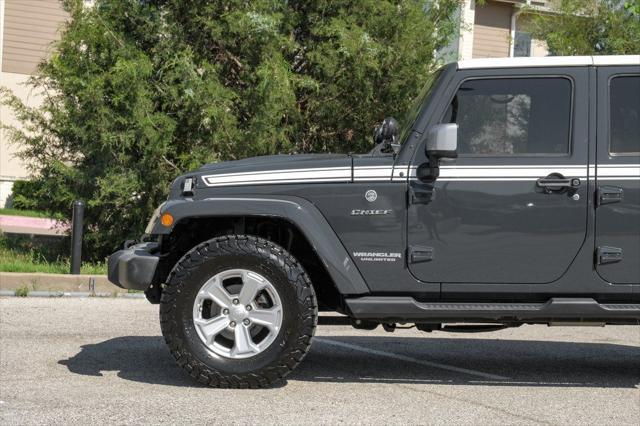 used 2017 Jeep Wrangler Unlimited car, priced at $23,058