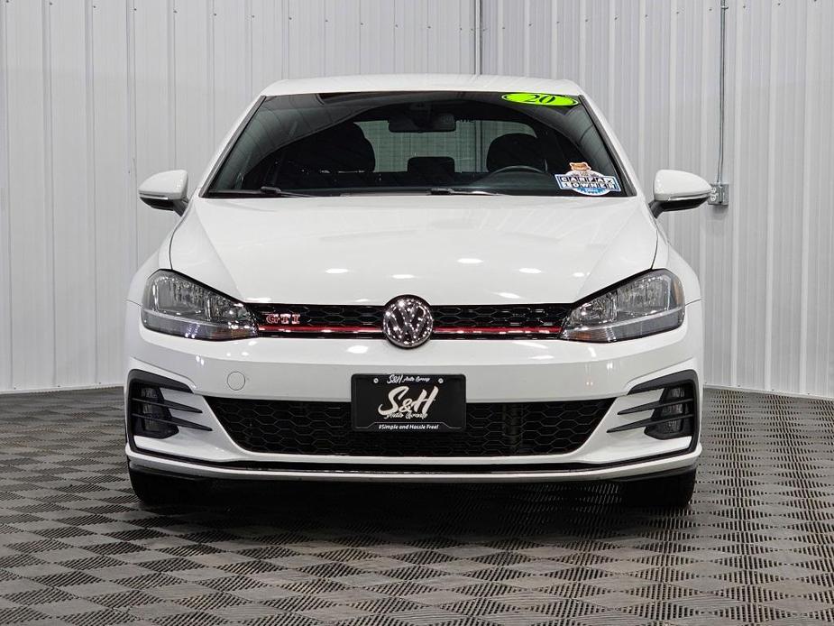 used 2020 Volkswagen Golf GTI car, priced at $20,981