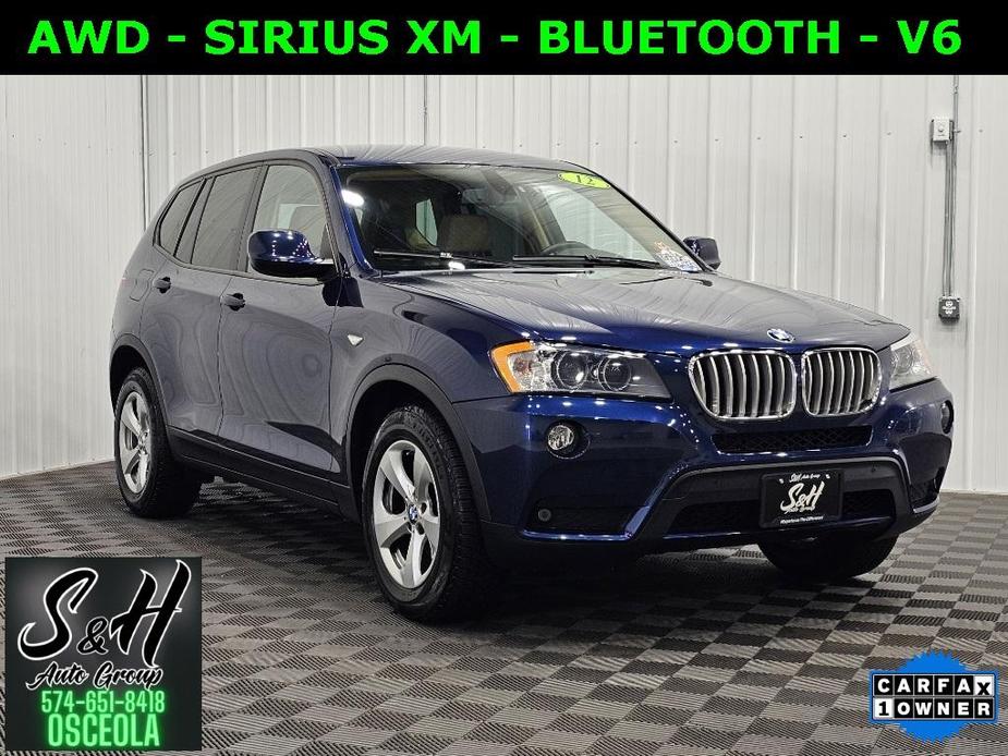 used 2012 BMW X3 car, priced at $14,294
