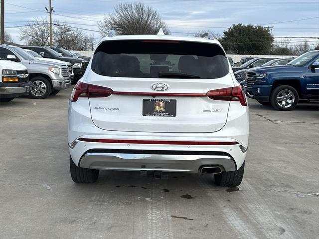 used 2021 Hyundai Santa Fe car, priced at $24,999