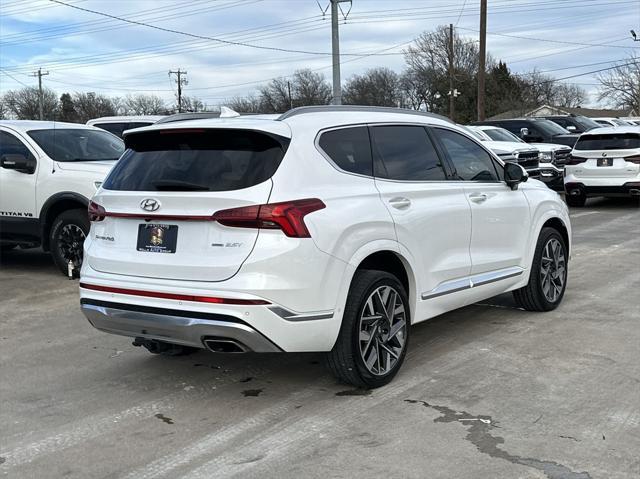 used 2021 Hyundai Santa Fe car, priced at $24,999