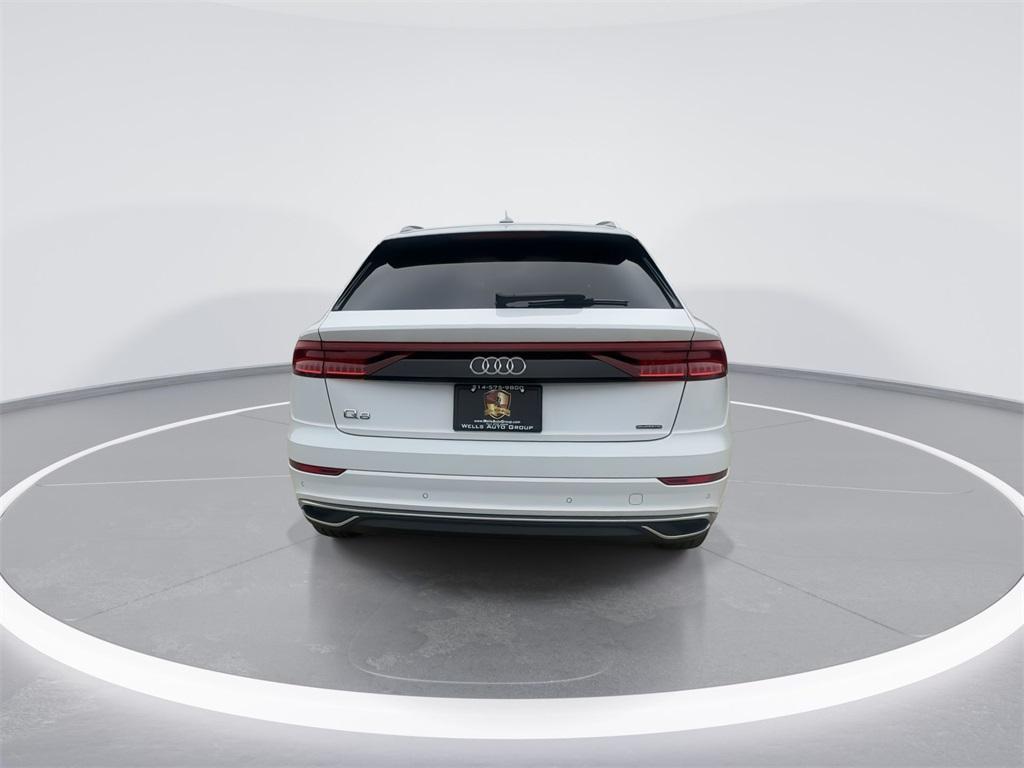 used 2023 Audi Q8 car, priced at $53,499