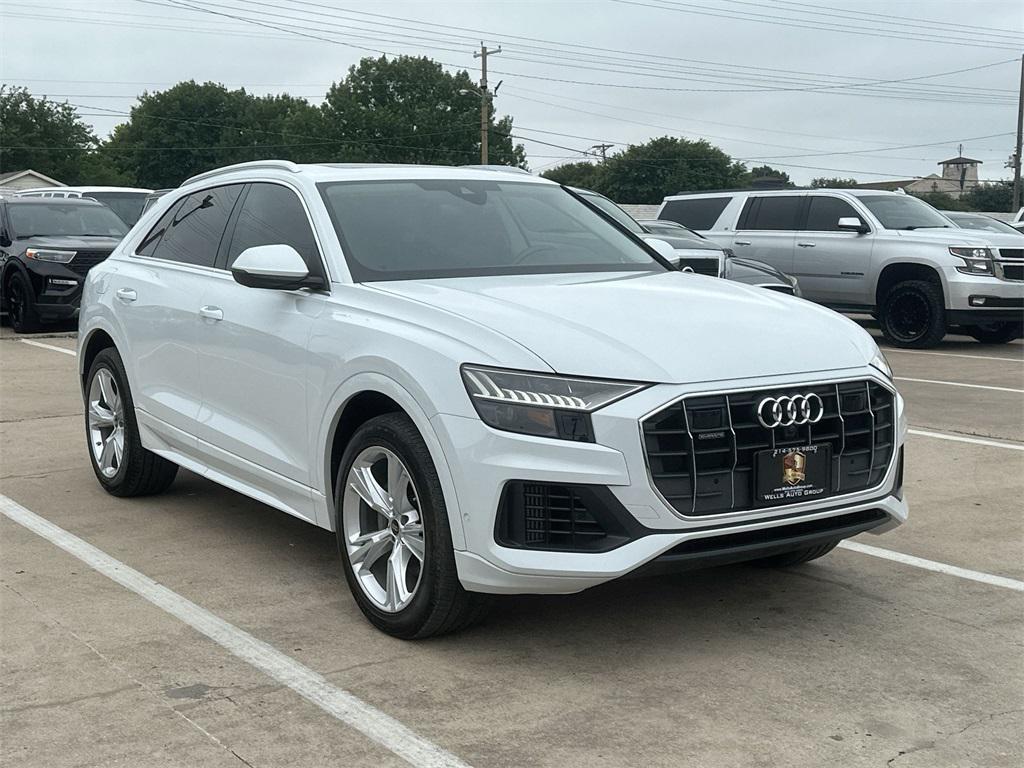 used 2023 Audi Q8 car, priced at $53,499