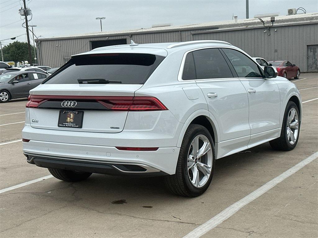 used 2023 Audi Q8 car, priced at $53,499