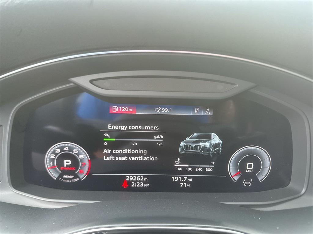 used 2023 Audi Q8 car, priced at $53,499