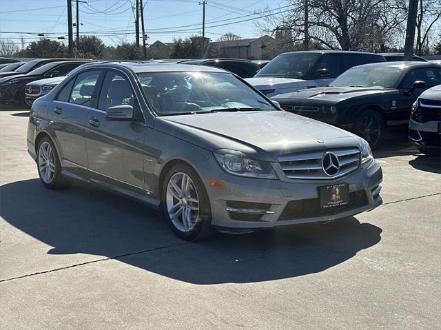 used 2012 Mercedes-Benz C-Class car, priced at $9,999