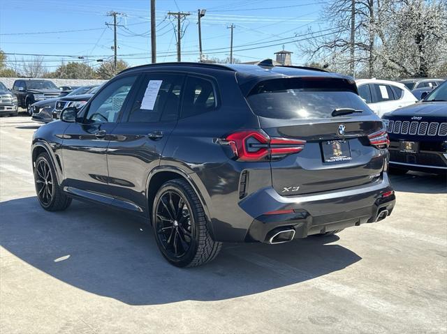 used 2022 BMW X3 car, priced at $34,999