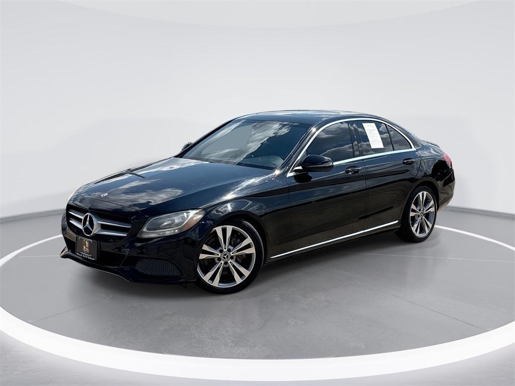 used 2018 Mercedes-Benz C-Class car, priced at $15,589