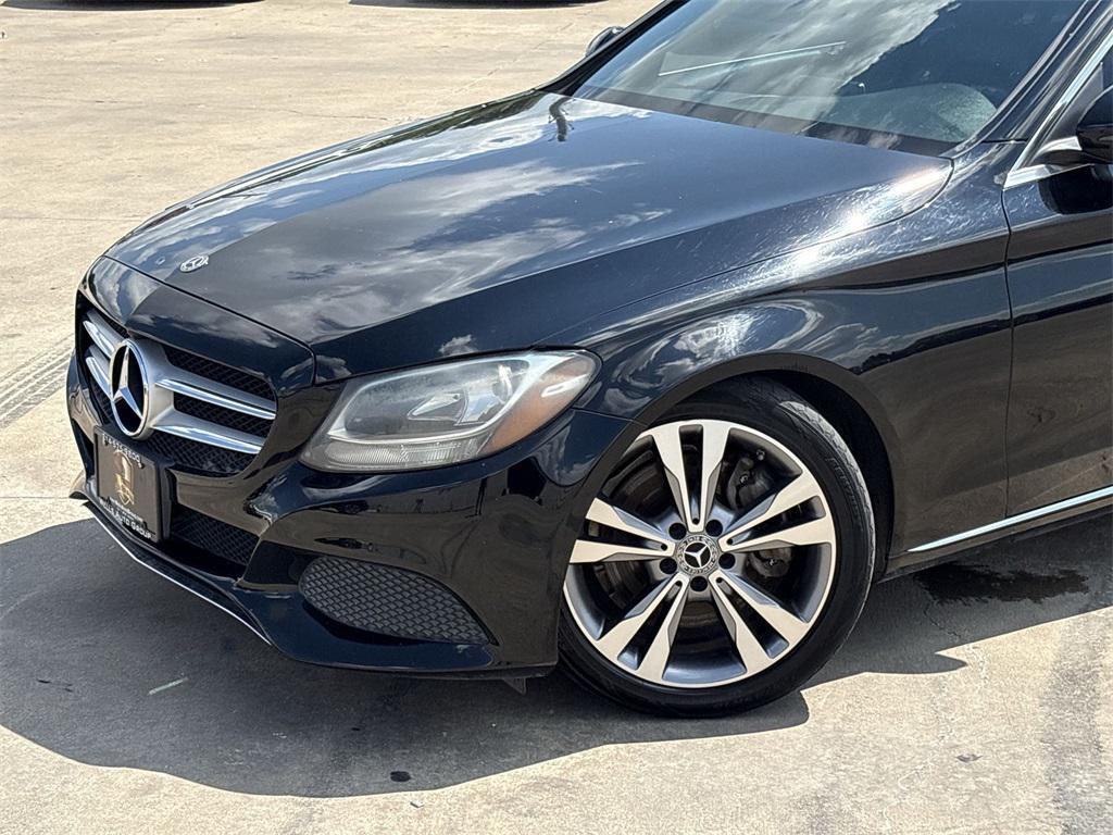 used 2018 Mercedes-Benz C-Class car, priced at $15,589