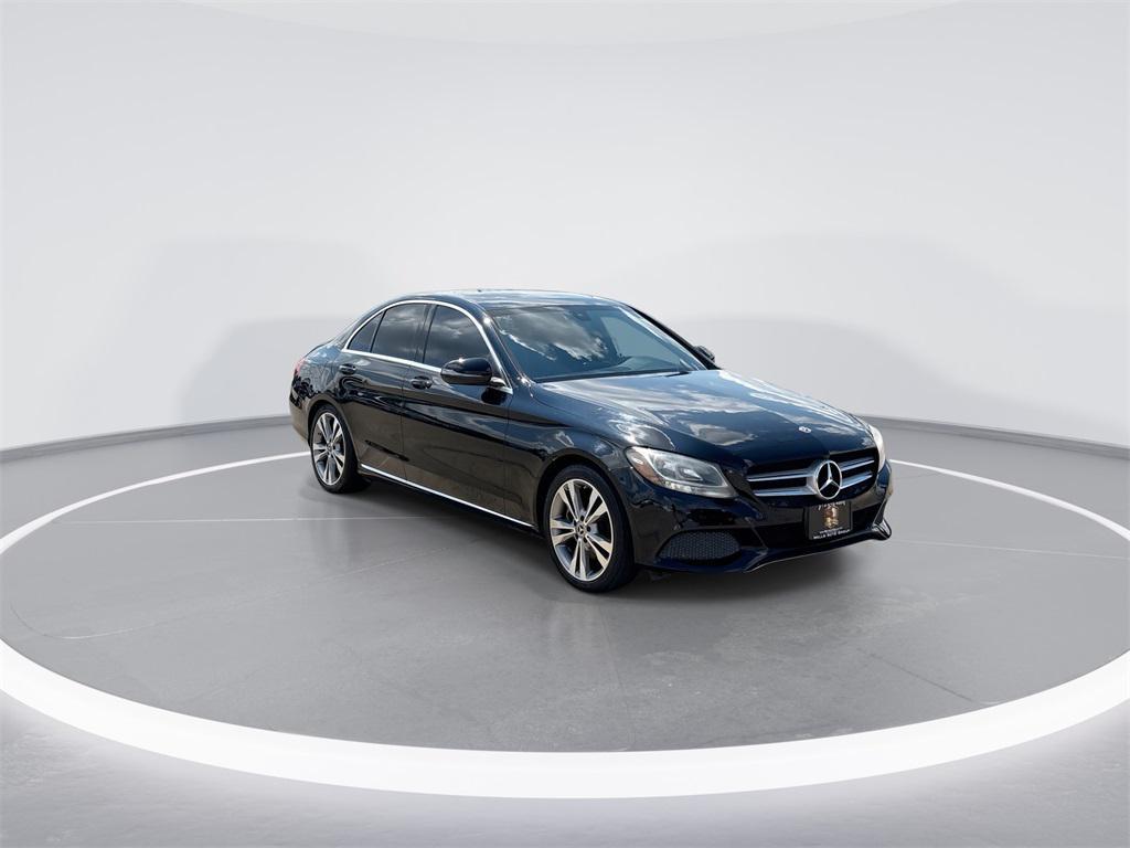 used 2018 Mercedes-Benz C-Class car, priced at $15,589