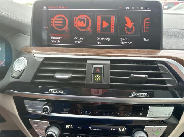 used 2021 BMW X3 car, priced at $37,499