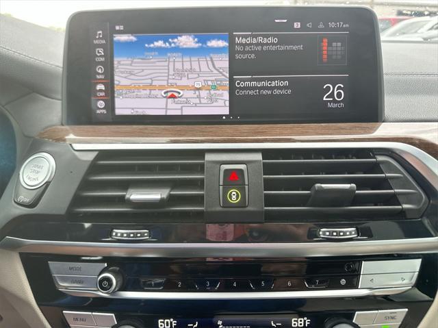 used 2021 BMW X3 car, priced at $37,499