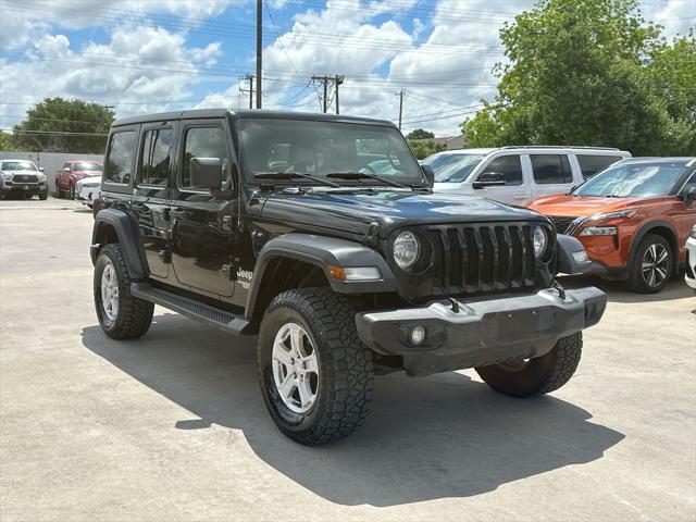 used 2018 Jeep Wrangler Unlimited car, priced at $22,999