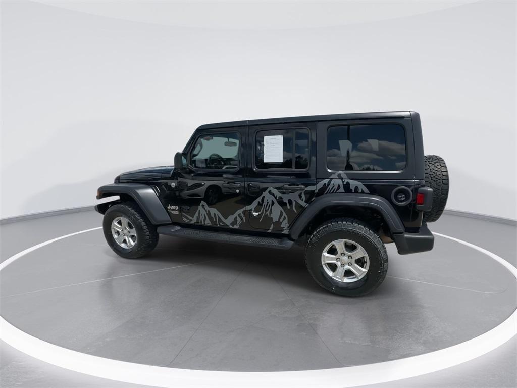 used 2018 Jeep Wrangler Unlimited car, priced at $19,499
