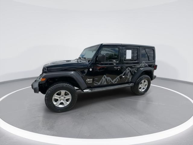 used 2018 Jeep Wrangler Unlimited car, priced at $22,999
