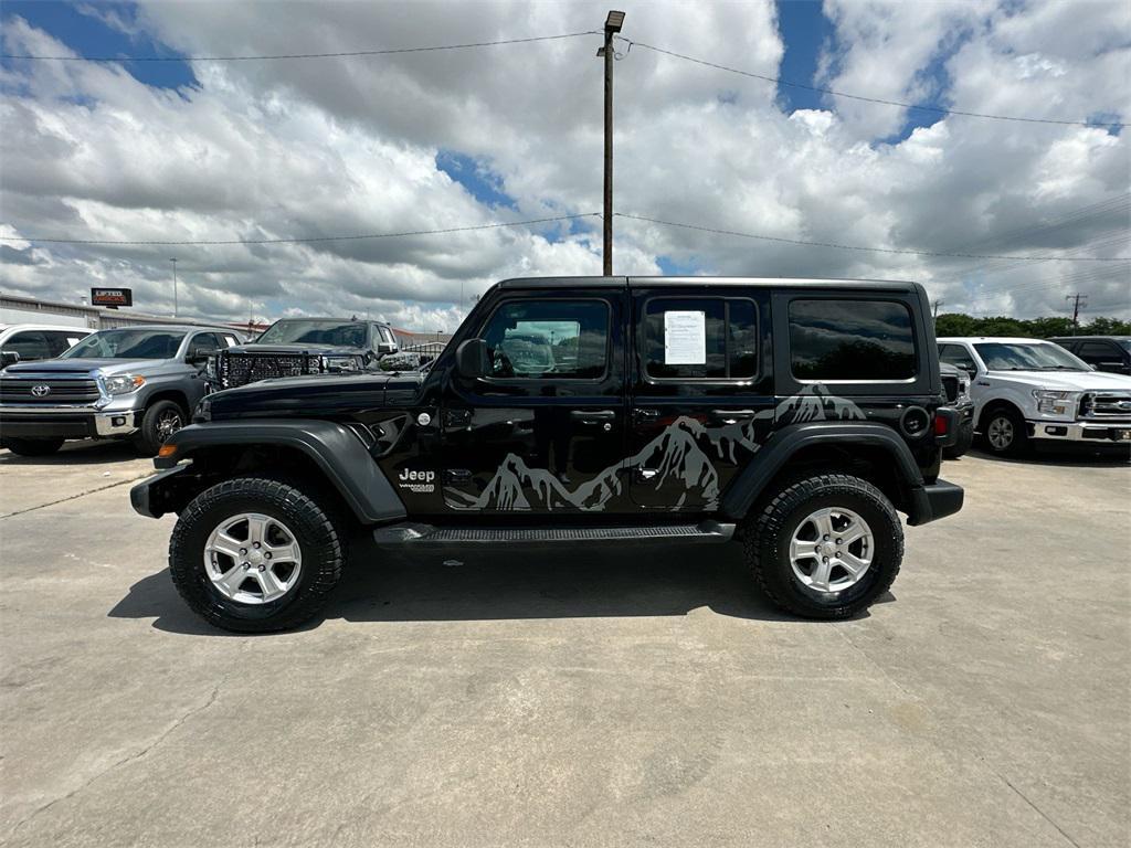 used 2018 Jeep Wrangler Unlimited car, priced at $19,499