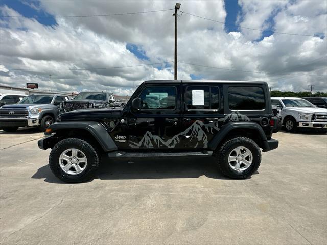 used 2018 Jeep Wrangler Unlimited car, priced at $22,999