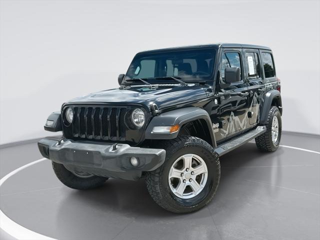 used 2018 Jeep Wrangler Unlimited car, priced at $22,999