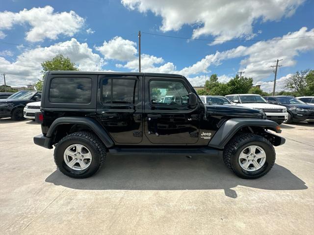 used 2018 Jeep Wrangler Unlimited car, priced at $22,999