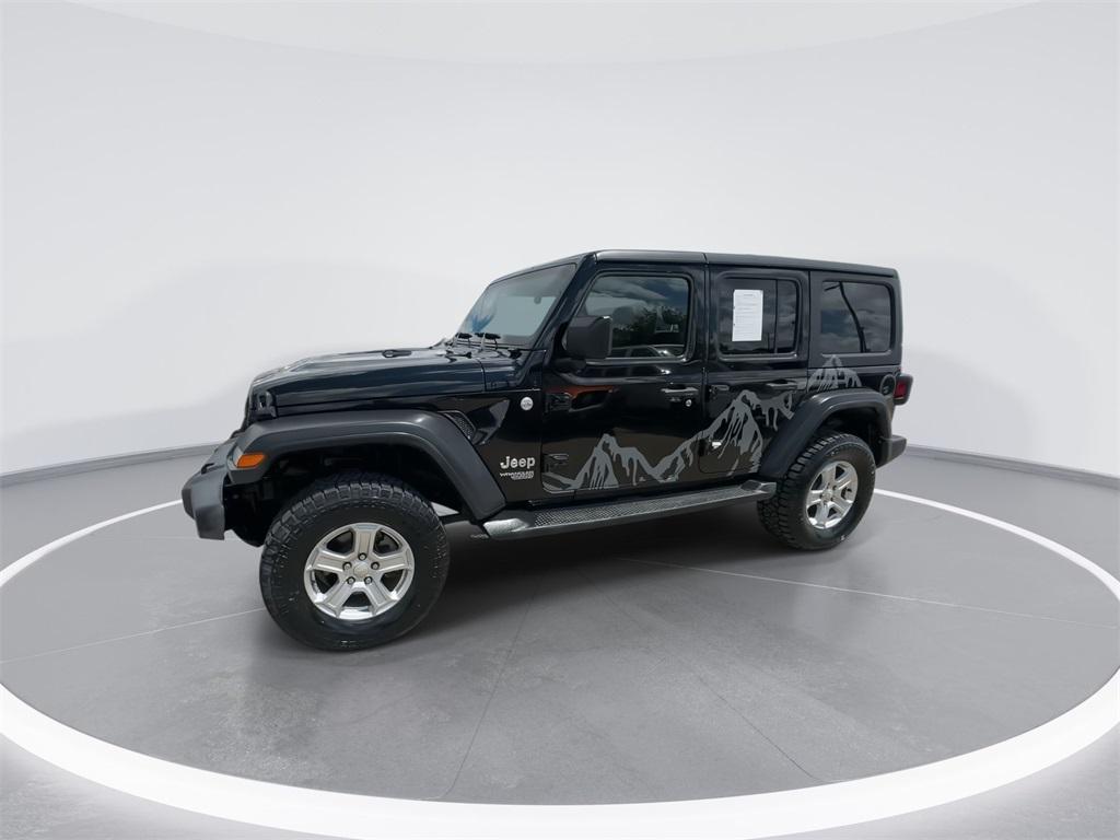 used 2018 Jeep Wrangler Unlimited car, priced at $19,499