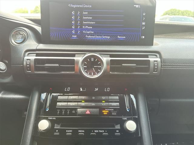 used 2022 Lexus IS 350 car, priced at $39,499