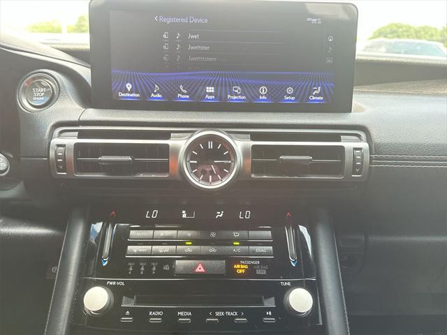 used 2022 Lexus IS 350 car, priced at $39,499