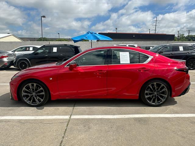 used 2023 Lexus IS 350 car, priced at $42,999