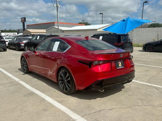 used 2023 Lexus IS 350 car, priced at $42,999