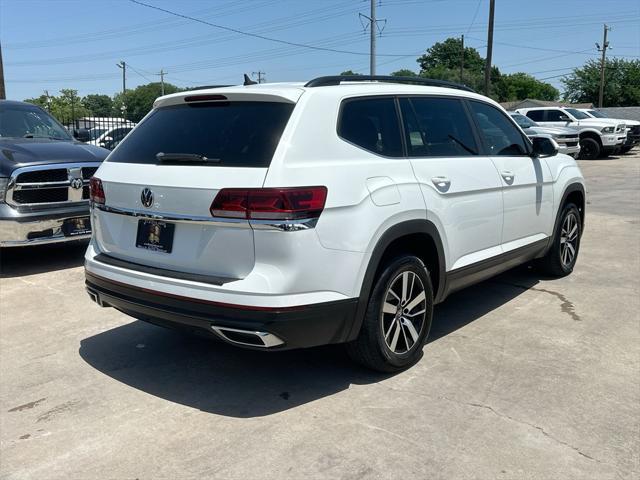 used 2021 Volkswagen Atlas car, priced at $20,999