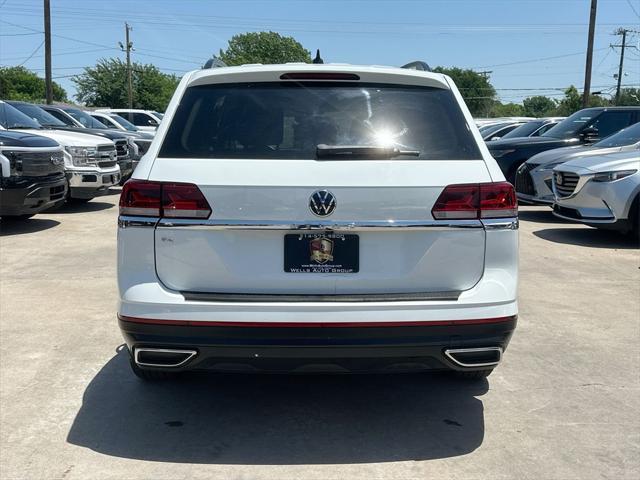 used 2021 Volkswagen Atlas car, priced at $20,999