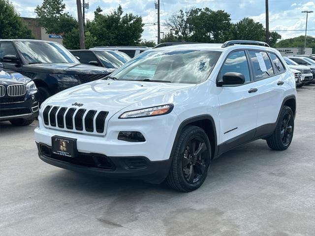 used 2017 Jeep Cherokee car, priced at $15,494