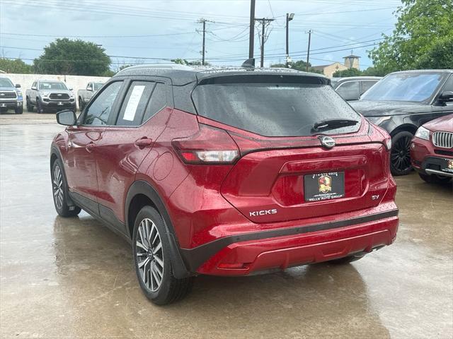 used 2022 Nissan Kicks car, priced at $17,999