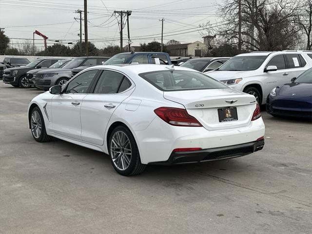 used 2021 Genesis G70 car, priced at $21,999