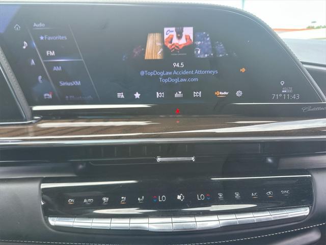 used 2023 Cadillac Escalade car, priced at $76,999
