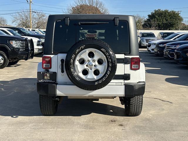 used 2014 Jeep Wrangler Unlimited car, priced at $15,999