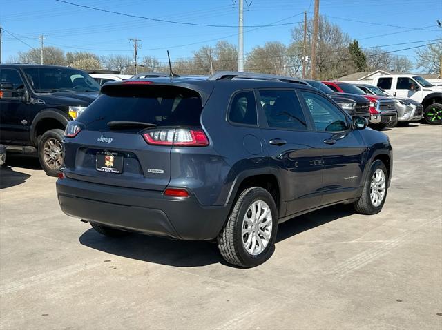 used 2021 Jeep Cherokee car, priced at $16,999