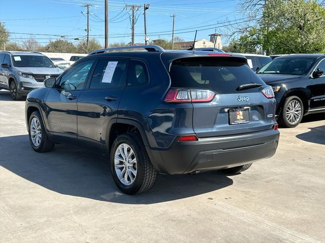 used 2021 Jeep Cherokee car, priced at $16,999