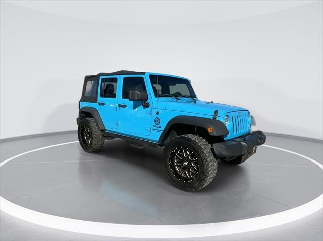 used 2017 Jeep Wrangler Unlimited car, priced at $17,499