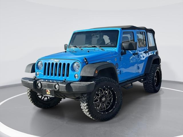 used 2017 Jeep Wrangler Unlimited car, priced at $17,499