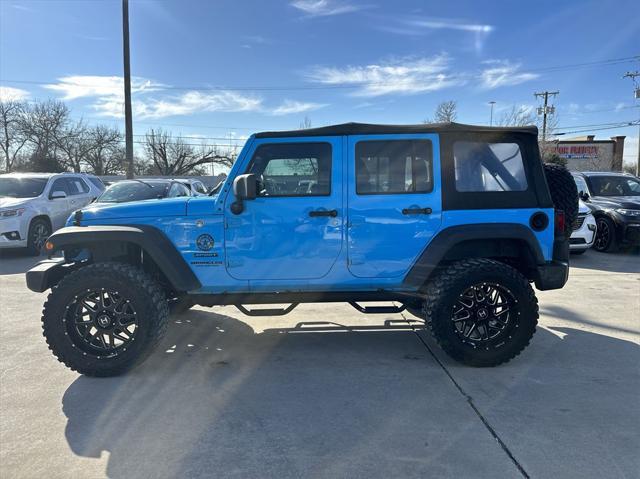 used 2017 Jeep Wrangler Unlimited car, priced at $17,499