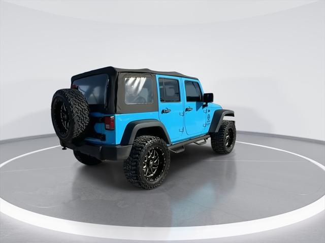 used 2017 Jeep Wrangler Unlimited car, priced at $17,499