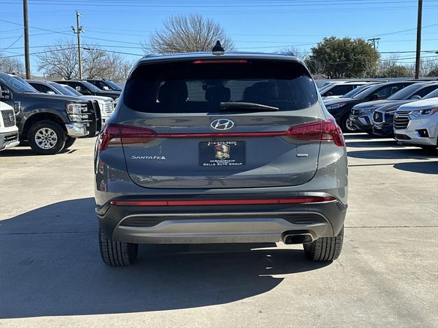 used 2022 Hyundai Santa Fe car, priced at $19,699